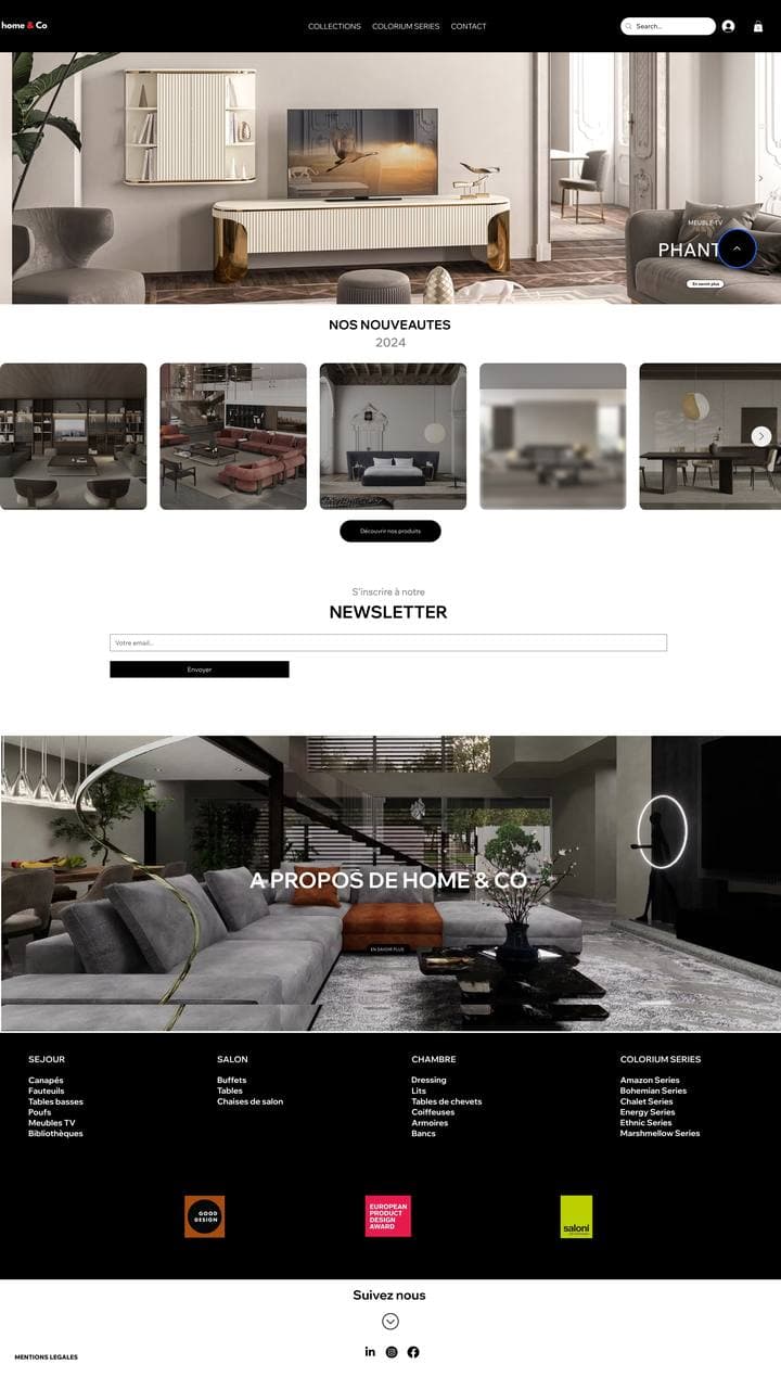 Site web Home & Co